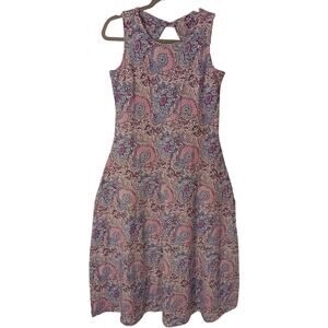 Talbots Floral Multicolor Maxi Dress/ Woman's US Small / Petite